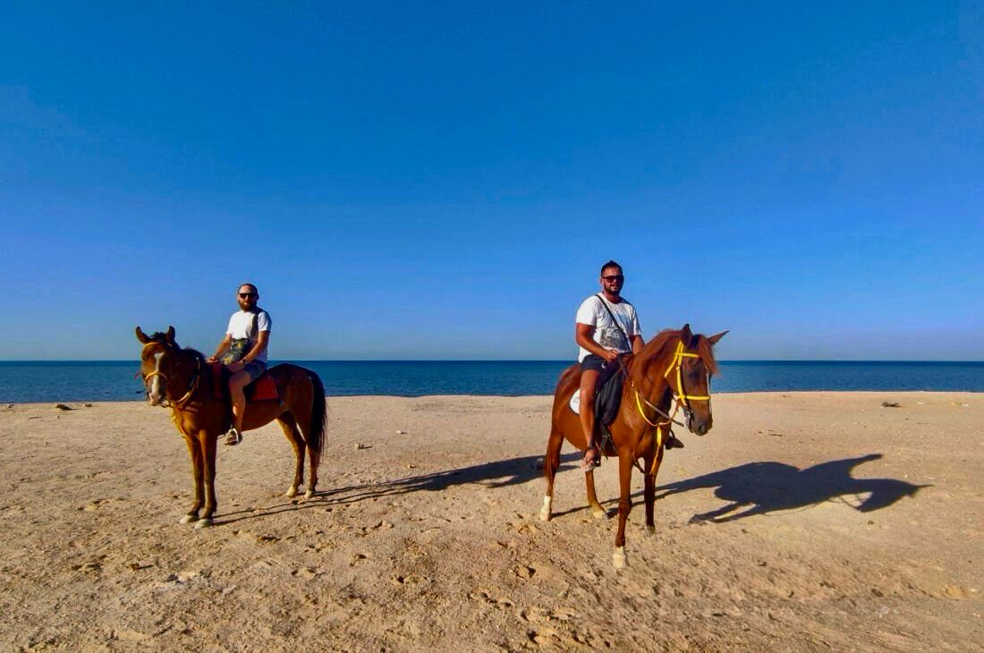 Прогулка на лошадях с купанием в море by star khattabych tours 11