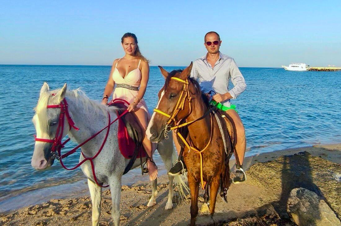 Прогулка на лошадях с купанием в море by star khattabych tours 3